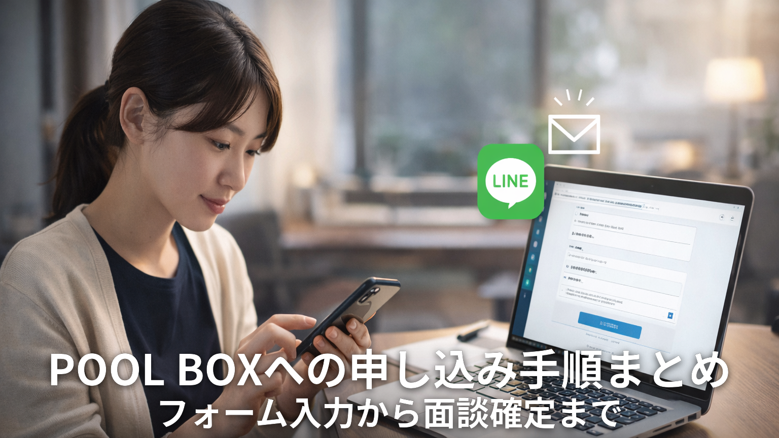 初めてでも迷わない｜POOL BOX申し込みから無料面談までの完全ガイド