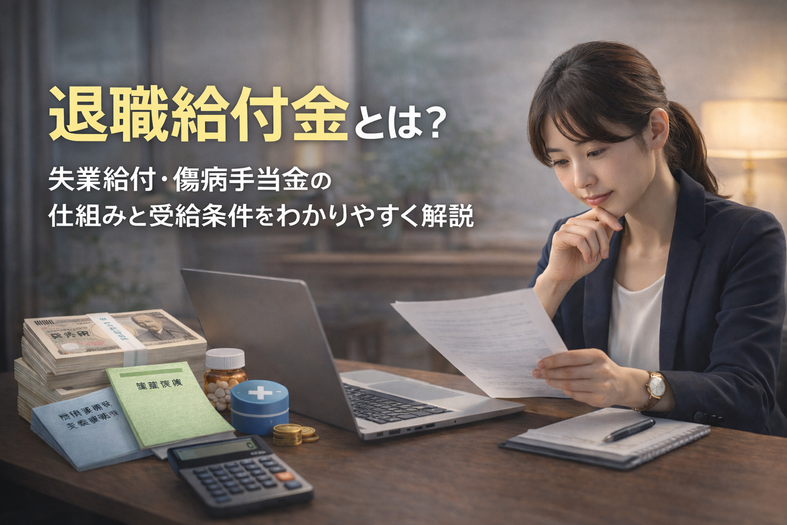退職給付金とは何か｜失業保険との違い・受給条件・金額をPOOL BOXが解説