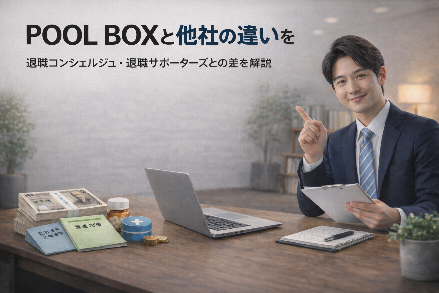 退職給付金サポートの選び方｜POOL BOXと主要3社の違いと向いている人の特徴